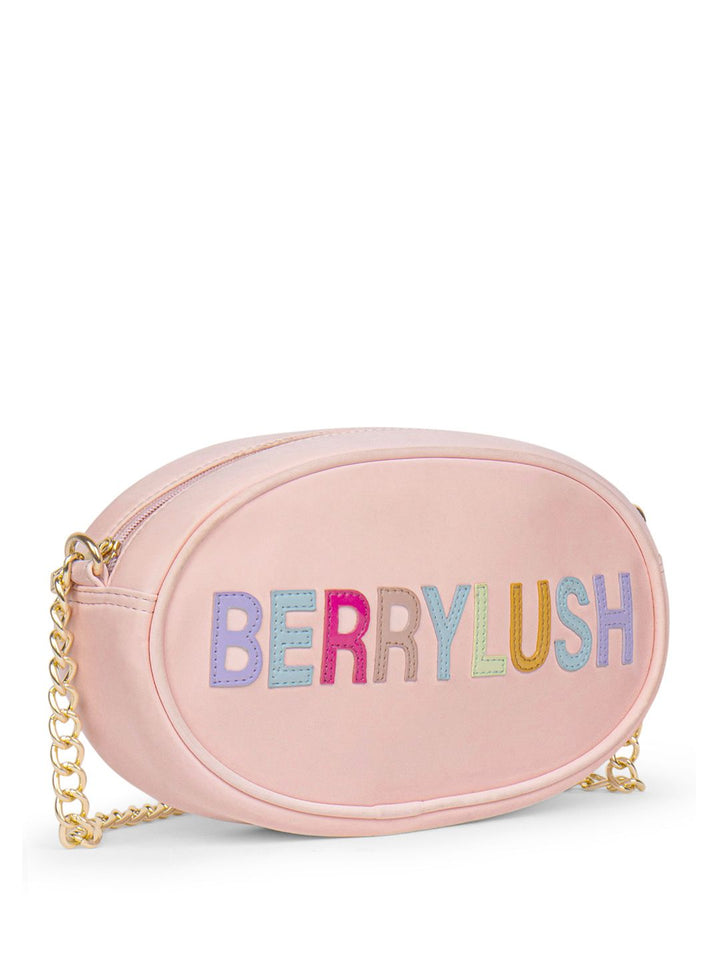 Berrylush Structured Applique Sling Bag