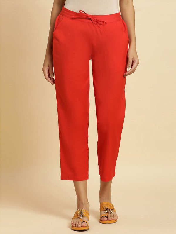 W Women Straight Fit Trousers