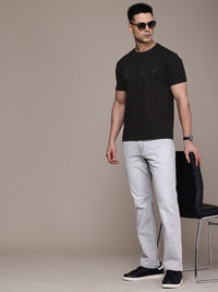 French Connection Embellished Pure Cotton T-shirt