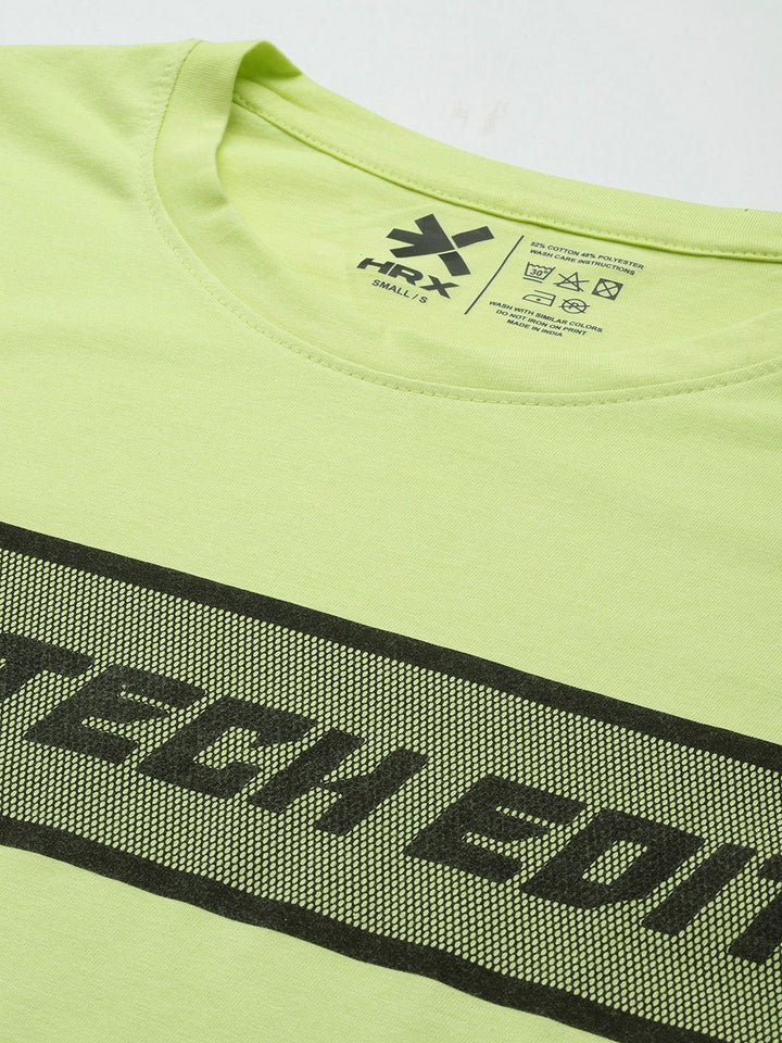 HRX by Hrithik Roshan Printed Crop T-shirt