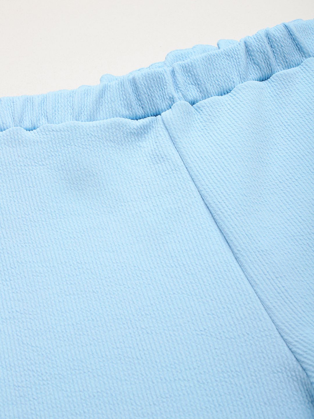DressBerry Ribbed Shirt with Slit-Detail Trousers Co-Ords
