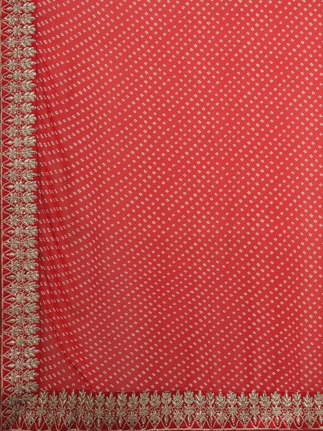 Saree mall Bandhani Festive Pure Georgette Sarees