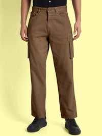 Bene Kleed Men Classic Straight Fit Cargos Trousers
