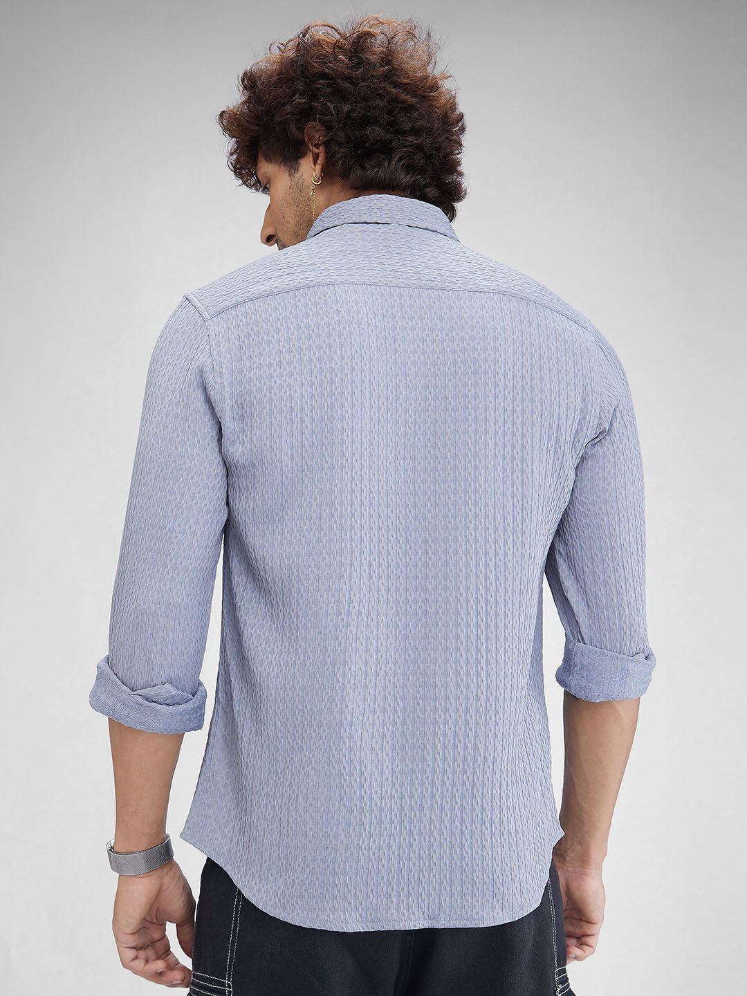 VASTRADO Men Contour Patterned Shirt