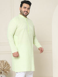 SOJANYA PLUS Embroidered Cotton Kurta