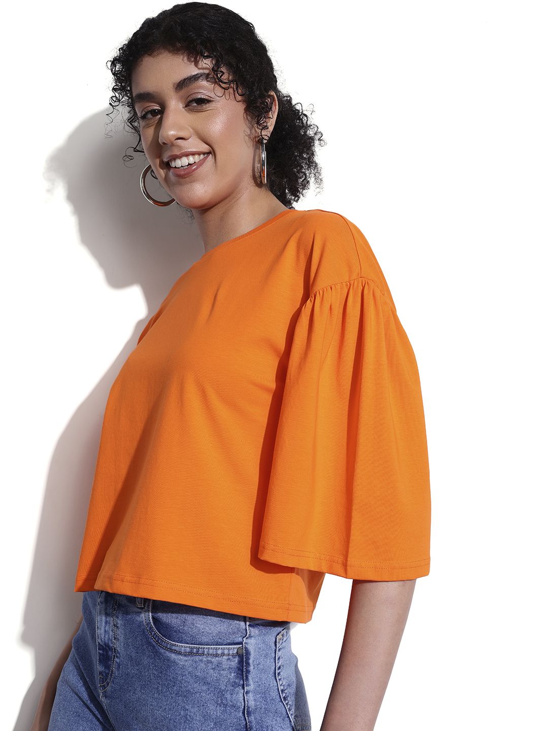 DressBerry Hyperbright Obsession Cropped & Square Top