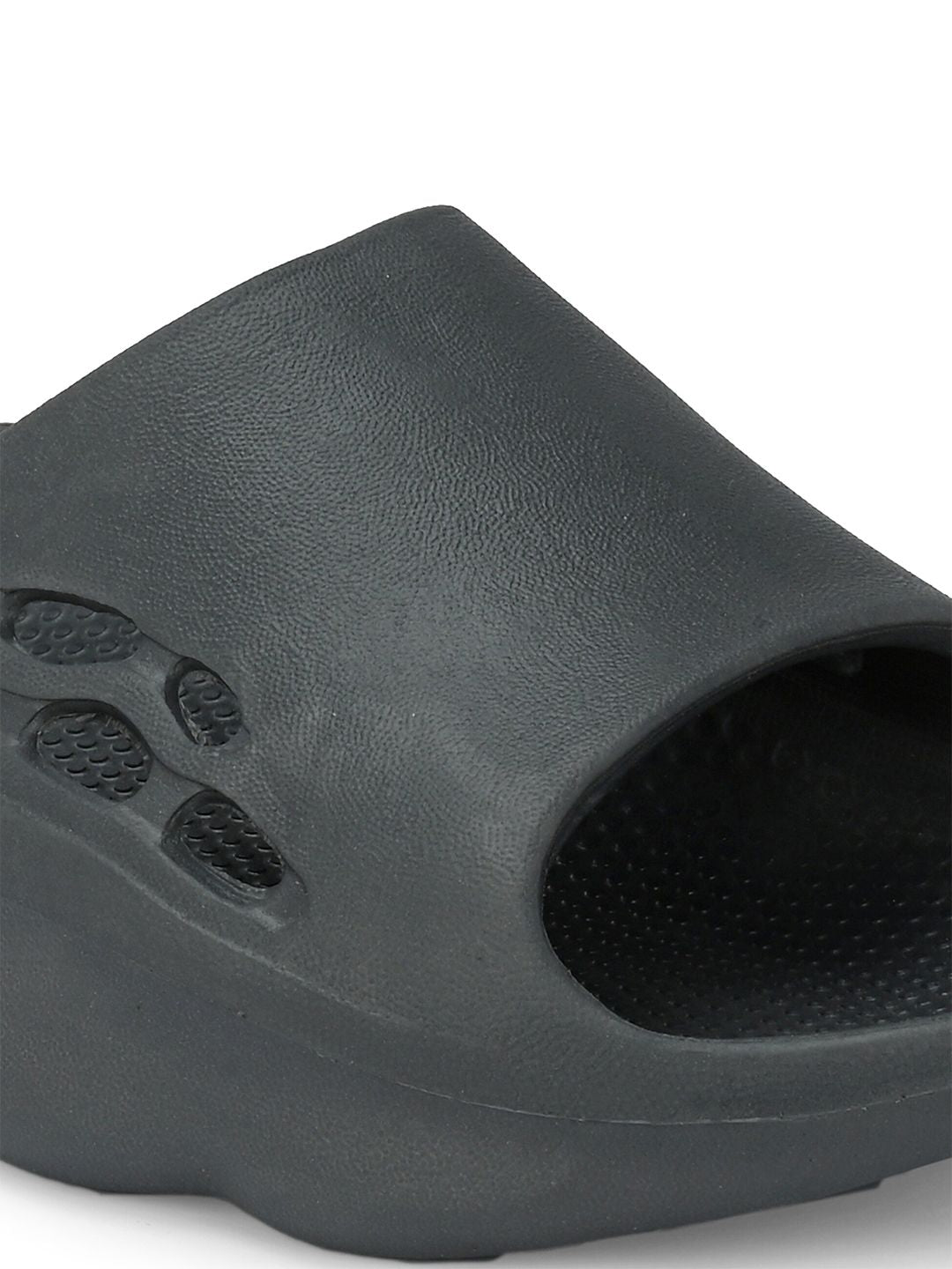 HRX by Hrithik Roshan Men Grey Rubber Sliders