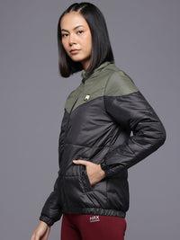 HRX by Hrithik Roshan Women Colourblocked Outdoor Padded Jacket