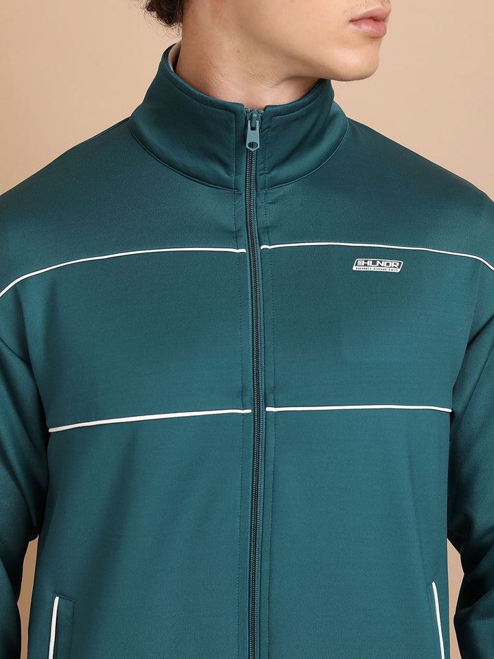 HIGHLANDER Relaxed Fit Drop Shoulder Sleeves Sweatshirt & Track Pants