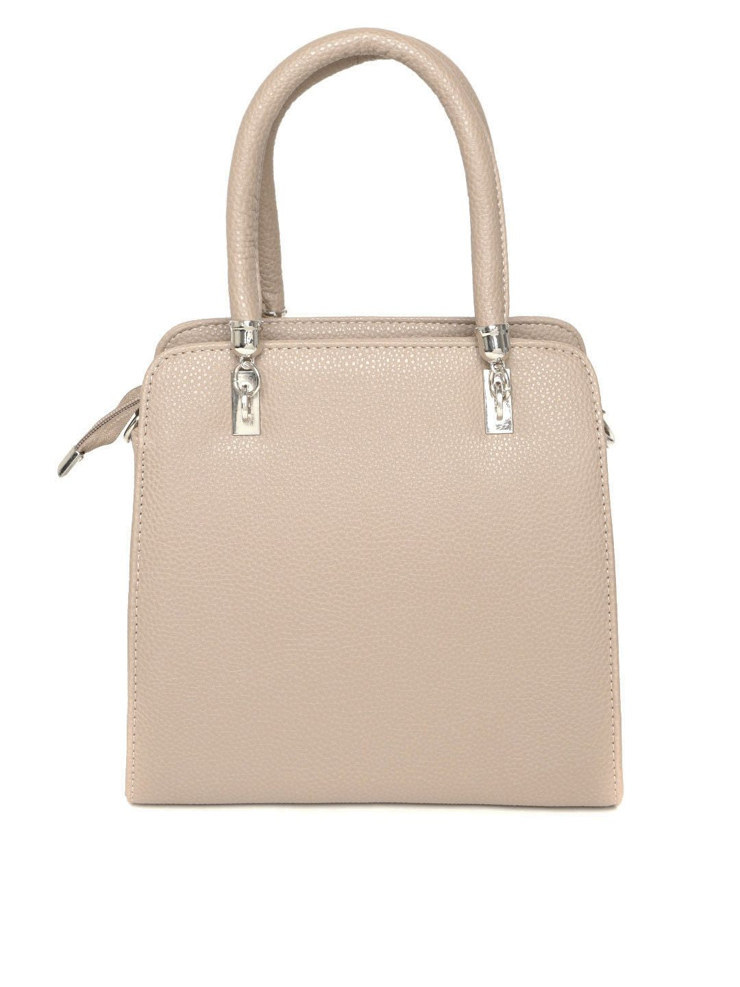 Lino Perros Beige Solid Handheld Bag