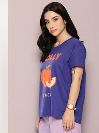 DILLINGER Printed Pure Cotton Boxy T-shirt