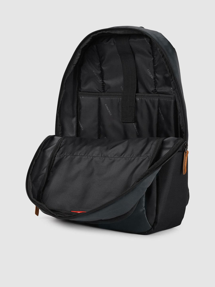 Gear Unisex Charcoal Grey Solid COMPACT BUSINESS LAPTOP Backpack
