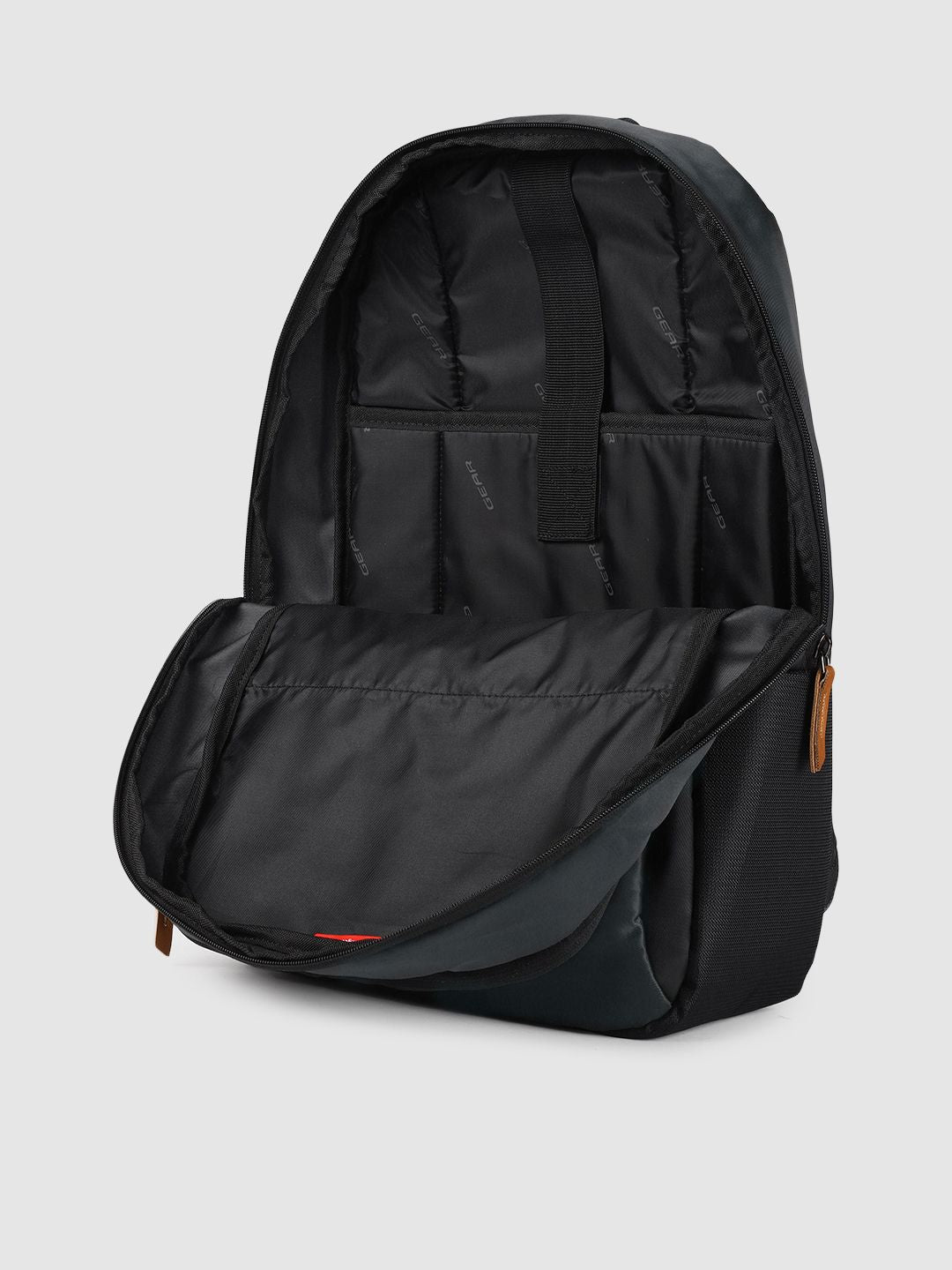 Gear Unisex Charcoal Grey Solid COMPACT BUSINESS LAPTOP Backpack