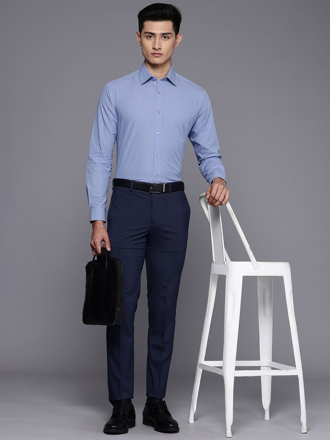 Raymond Pure Cotton Slim Fit Formal Shirt