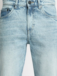 Bene Kleed Men Relaxed Fit Clean Look Heavy Fade Whiskers Pure Cotton Jeans