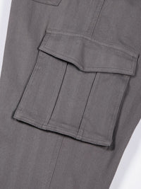 Thomas Scott Men Smart Slim Fit Mid-Rise Cargos Trousers
