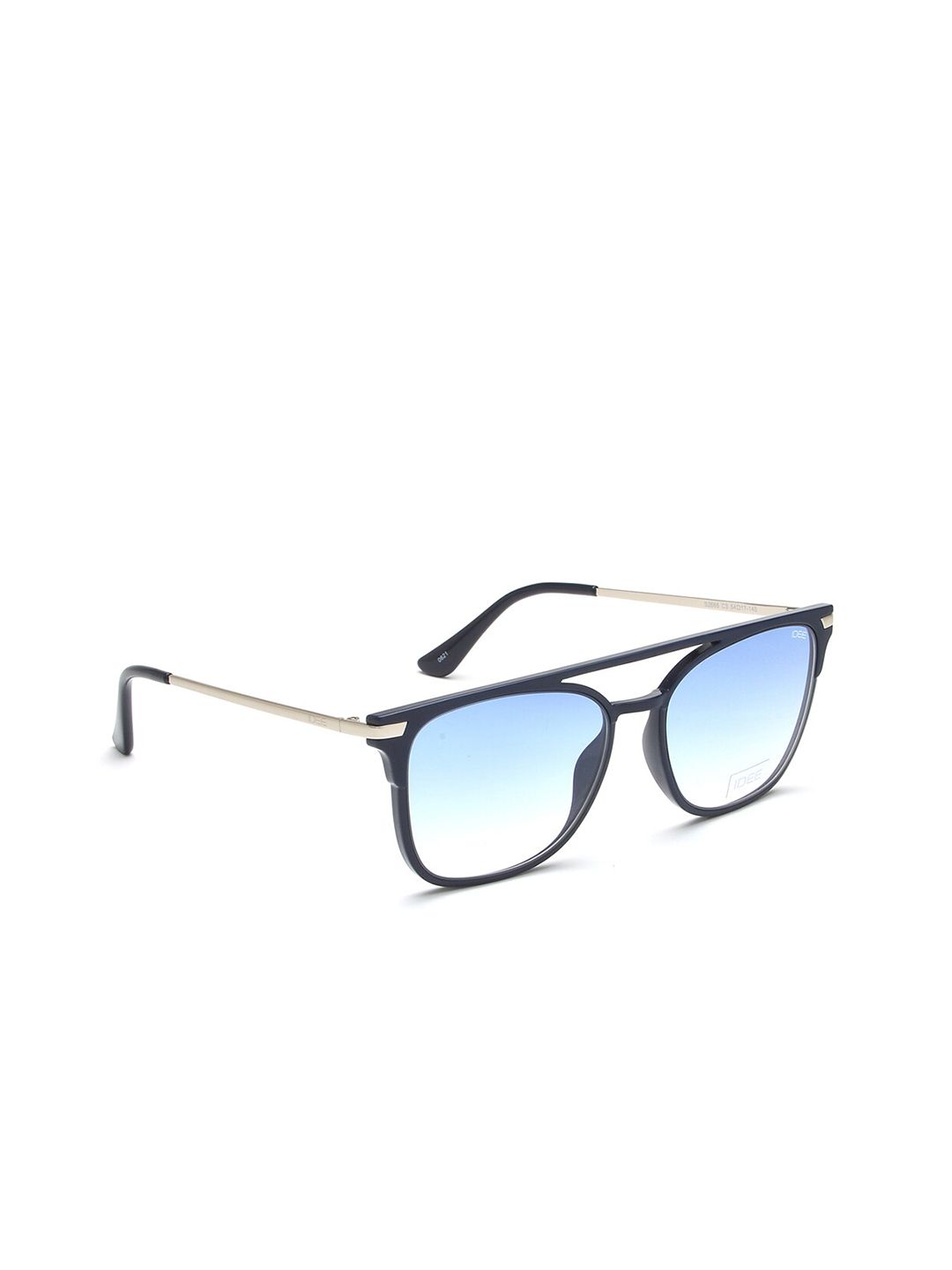 Idee Men Lens Blue & Blue Square Sunglasses dengan lensa lensa UV IDS2686C3SG