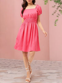 DressBerry Soft Girl Aesthetic A-Line Dress