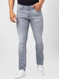 Spykar Men Slim sesuai dengan seluar jeans pudar berat rendah