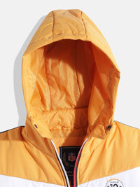 Monte Carlo Boys Colourblocked Hooded Padded Jacket