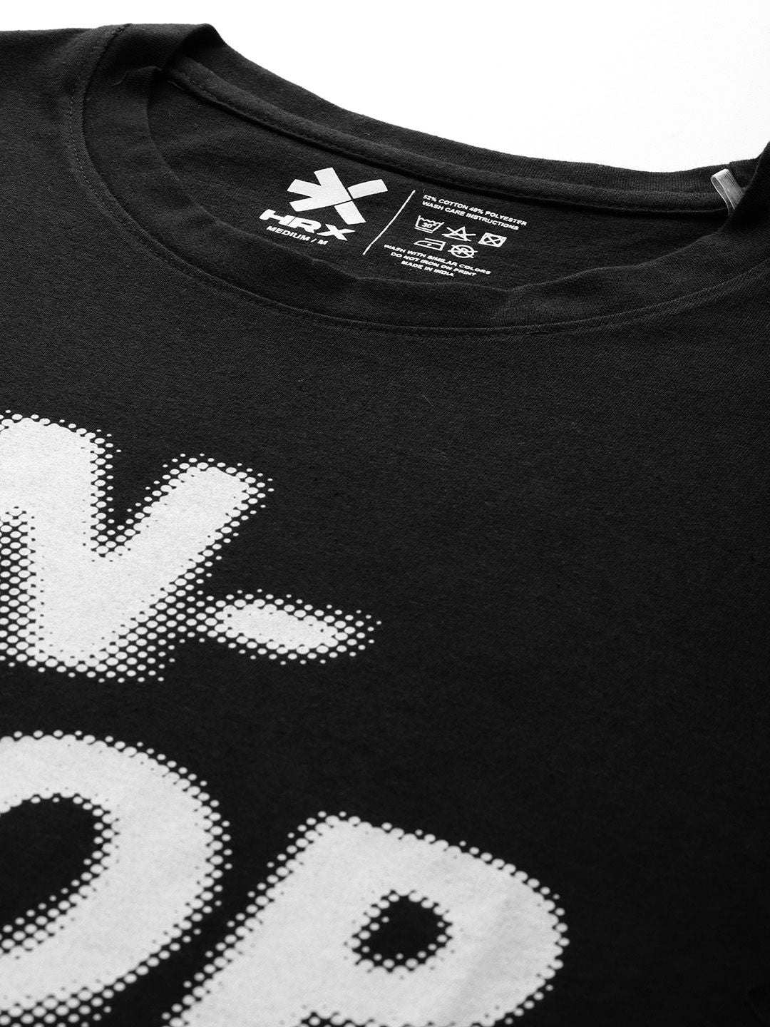 HRX by Hrithik Roshan Men Typography Printed Training T-shirt