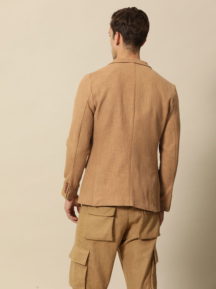 Mr Bowerbird Tweed Tailored Fit Blazer