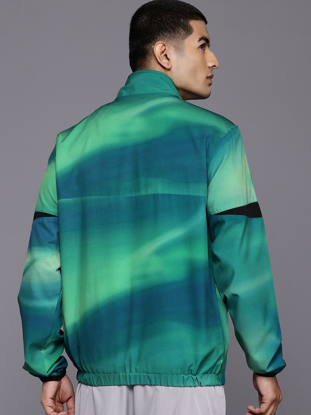 HRX by Hrithik Roshan Dyed Rapid-Dry Running Jacket