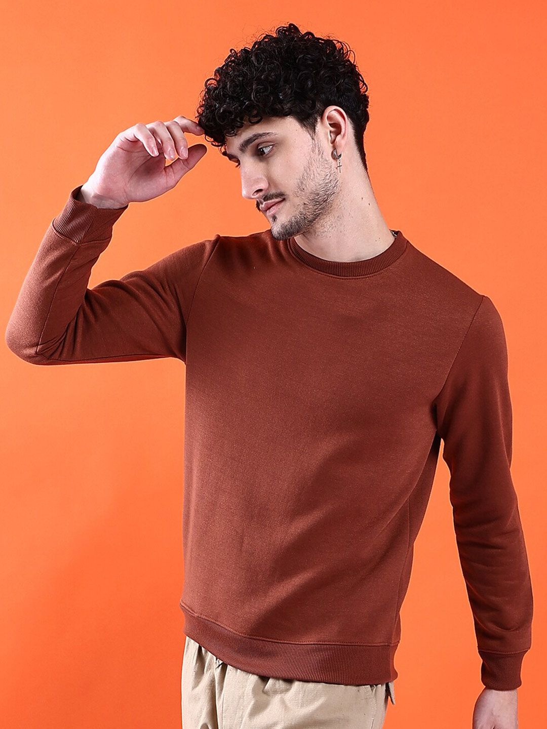 The Indian Garage Co Round Neck Long Sleeves Sweatshirt