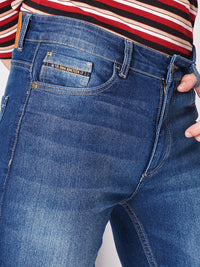 The Indian Garage Co Men Blue Slim Fit Mid-Rise Clean Look Jeans