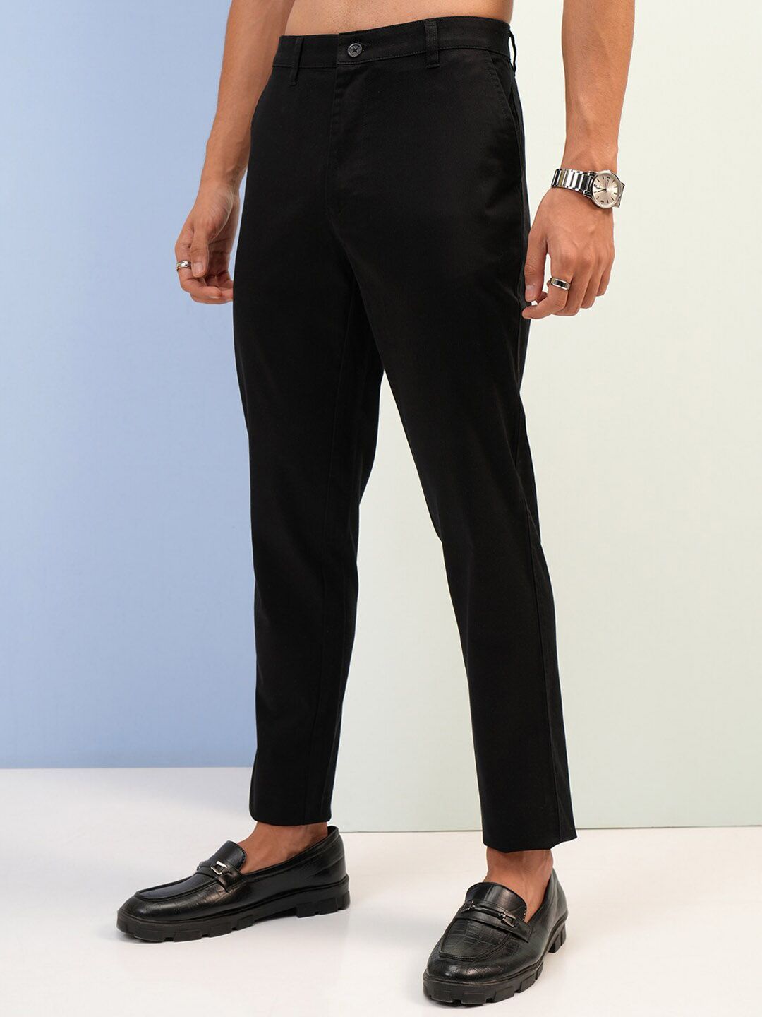 HIGHLANDER Premium Satin Chino Trousers
