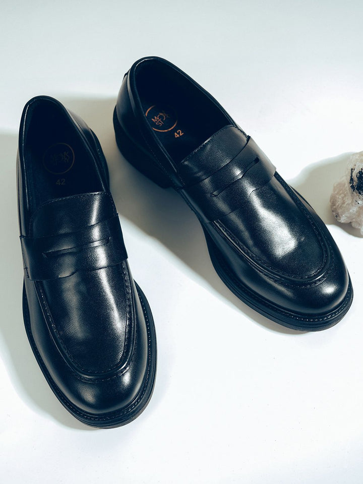 MONKSTORY Men PU Slip-On Sneakers
