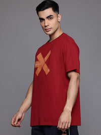 HRX by Hrithik Roshan Twin Collection Printed Training T-shirt