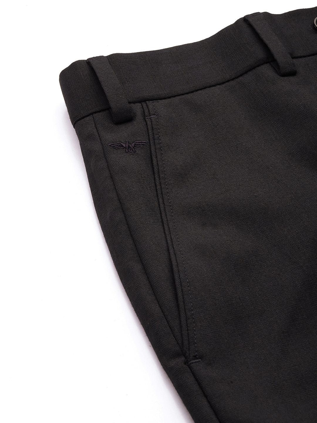 Park Avenue Men Solid Formal Trousers