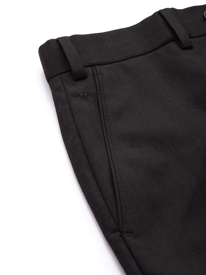 Park Avenue Men Solid Formal Trousers