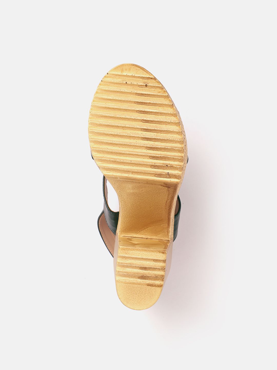 DressBerry Open Toe Block Heels