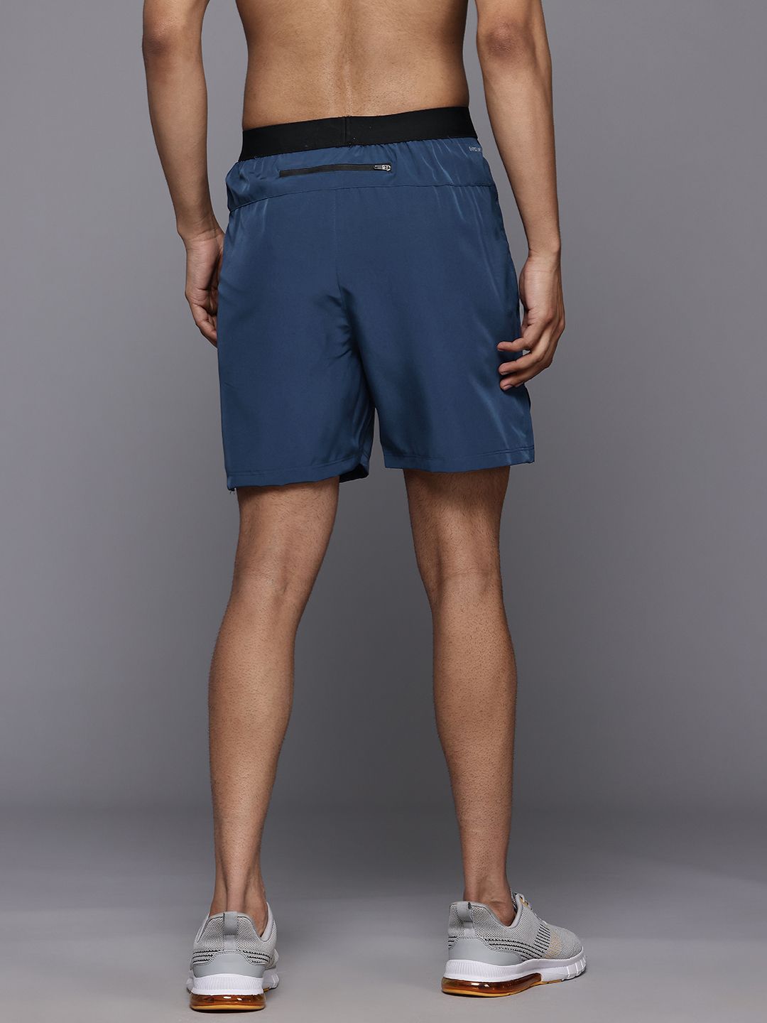 HRX by Hrithik Roshan Men Typography Printed Rapid-Dry Running Sports Shorts