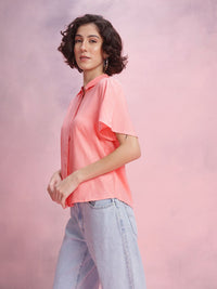 DressBerry Flared Sleeves Casual Shirt