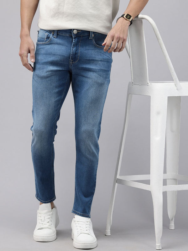SPYKAR Men Kano Tapered Fit Light Fade Stretchable Jeans