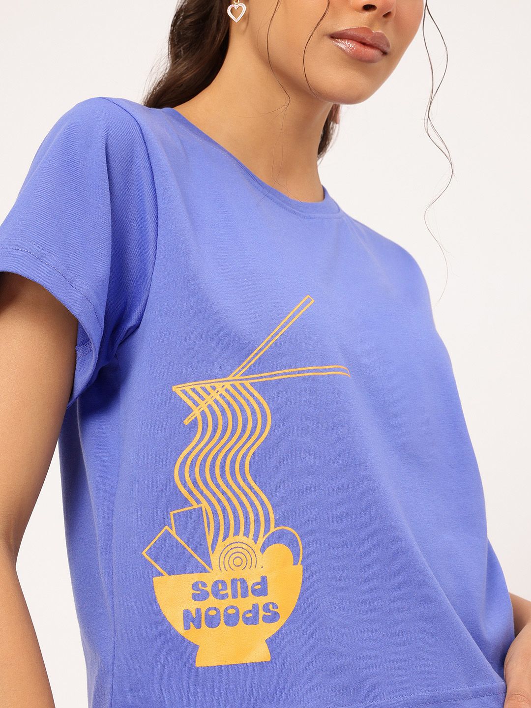 DressBerry Chill Mode Printed T-shirt