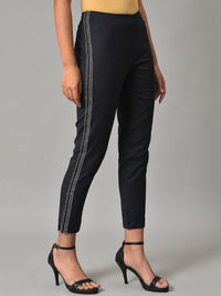 W Women Mid-Rise Regular Fit Cotton Trousers