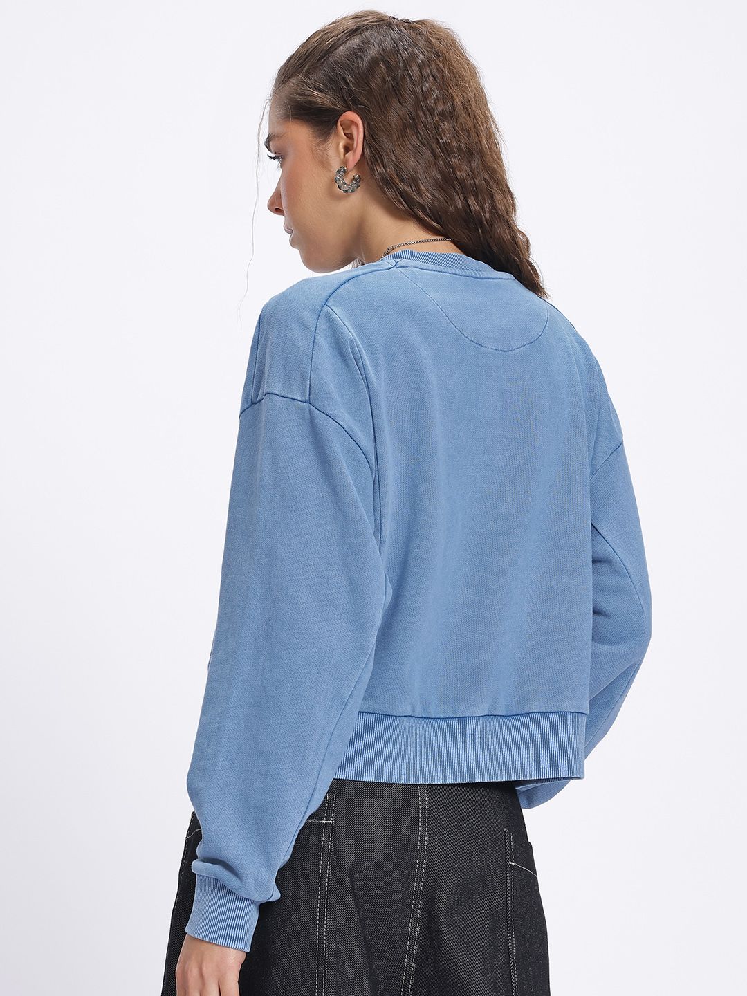 DressBerry Casual Constructs Drop-Shoulder Sweatshirt