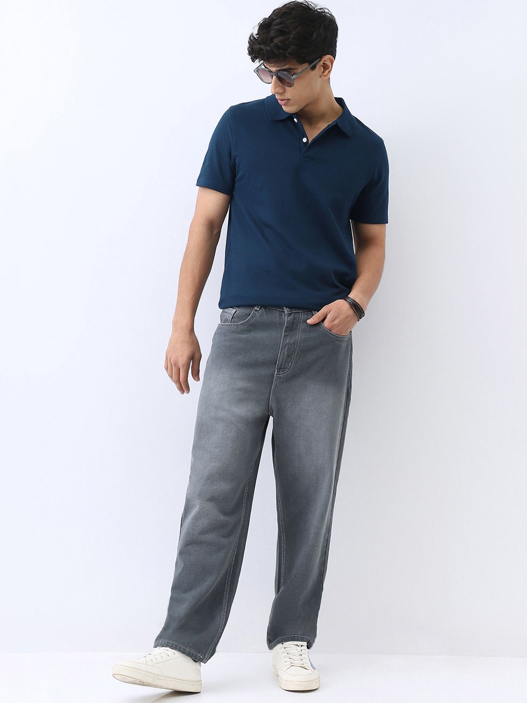 Urbano Fashion Men Solid Regular Fit Half Sleeve Cotton Polo T-Shirt