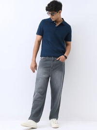 Urbano Fashion Men Solid Regular Fit Half Sleeve Cotton Polo T-Shirt