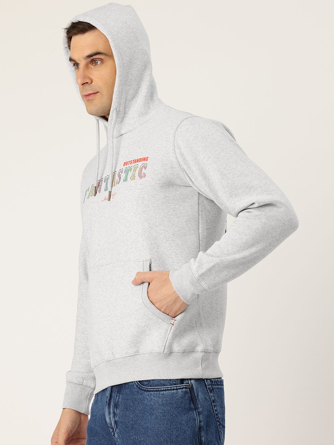 Monte Carlo Men Printed Hooded Sweatshirt