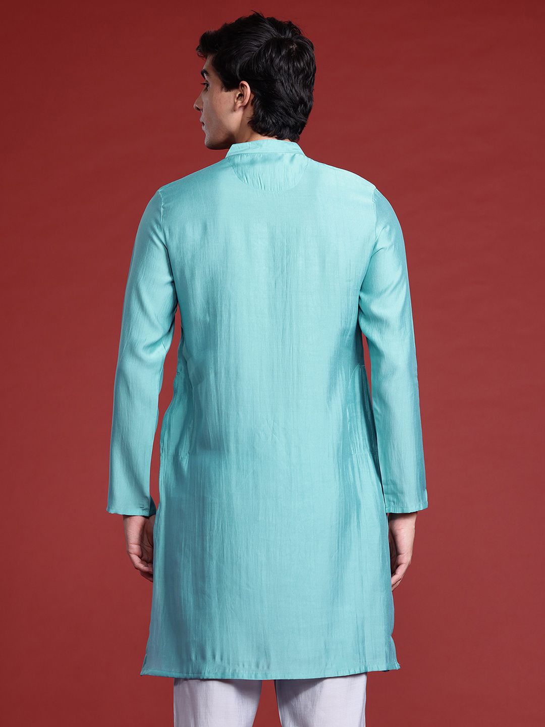 Anouk Tyohaar Collection Straight Kurta with Thread Work