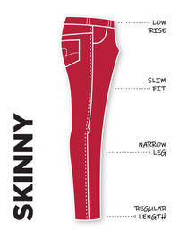 SPYKAR Men Skinny Fit Low-Rise Cotton Jeans
