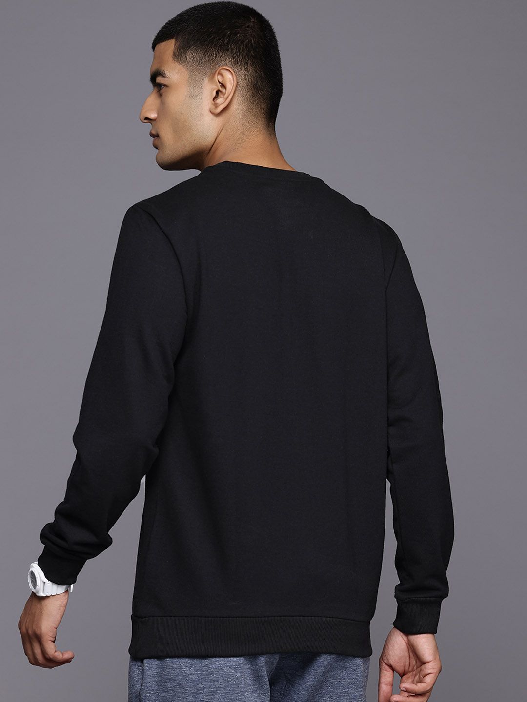 HRX by Hrithik Roshan Printed Casual Sweatshirt