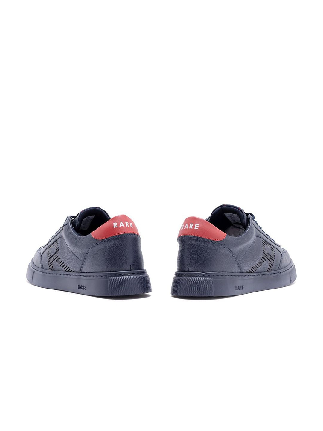 RARE RABBIT Men Textured Leather Sneakers