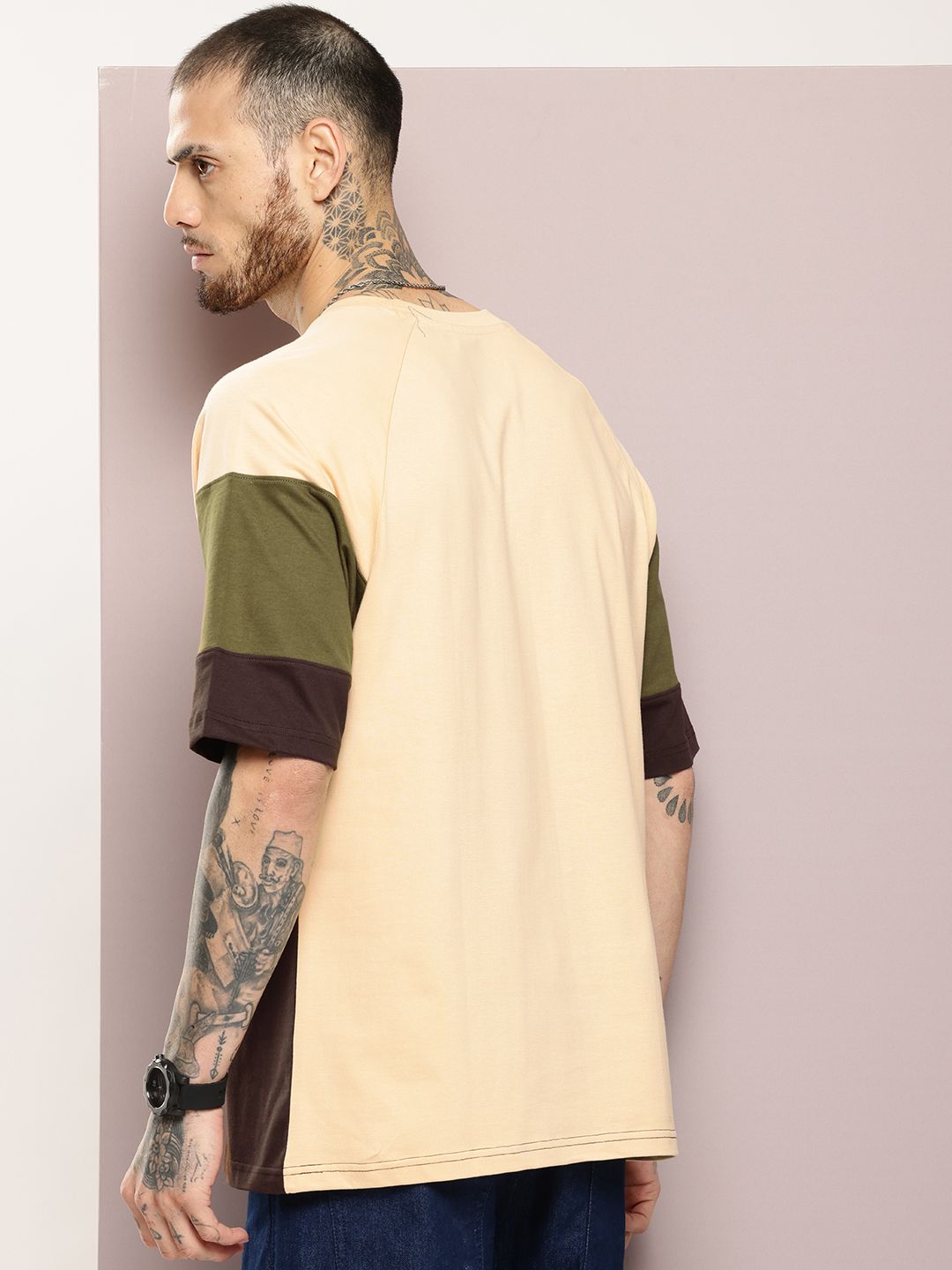 DILLINGER Men Graphic Printed Oversized T-shirt