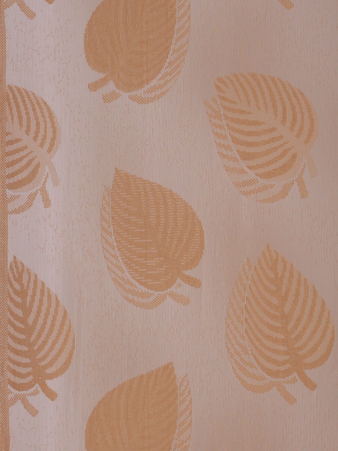 HOSTA HOMES Brown Floral Window Curtain